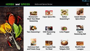 Herbs and Spices Recipes capture d'écran 2