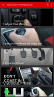 Learn How To Drive Manual Car โปสเตอร์