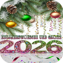 Neujahrswünsche und Grüße 2026 aplikacja