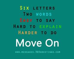 Moving On Quote Wallpapers اسکرین شاٹ 1