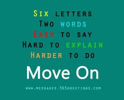 Moving On Quote Wallpapers تصوير الشاشة 1