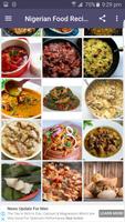 Nigerian Food Recipes capture d'écran 1
