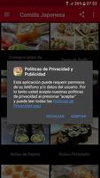 Comida Japonesa الملصق