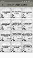 Abraham Lincoin Quotes ポスター