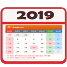 Kalender 2019-icoon