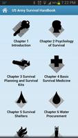 Army Survival Handbook Paid poster