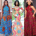 Icona Ankara Long Gown Design & Fashion Styles