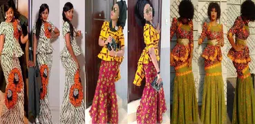 Ankara Skirt & Blouse Designs
