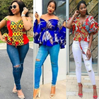 Jeans & Ankara Blouse Styles icono