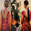 Gajra Hairstyle Buns For Saree APK