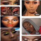 Black Beauty Makeup Tutorials. أيقونة