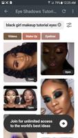 Black Beauty Makeup Tutorials. 스크린샷 3