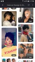 برنامه‌نما Black Girls Haircut Styles. عکس از صفحه