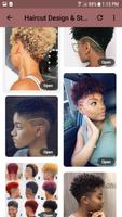 برنامه‌نما Black Girls Haircut Styles. عکس از صفحه