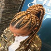 Braids Ponytail Hairstyles imagem de tela 1