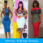 Women Kitenge Dresses أيقونة