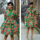 Classy Ankara Shirt Dresses Zeichen