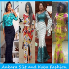 Ankara Slit and Kaba Fashion icône