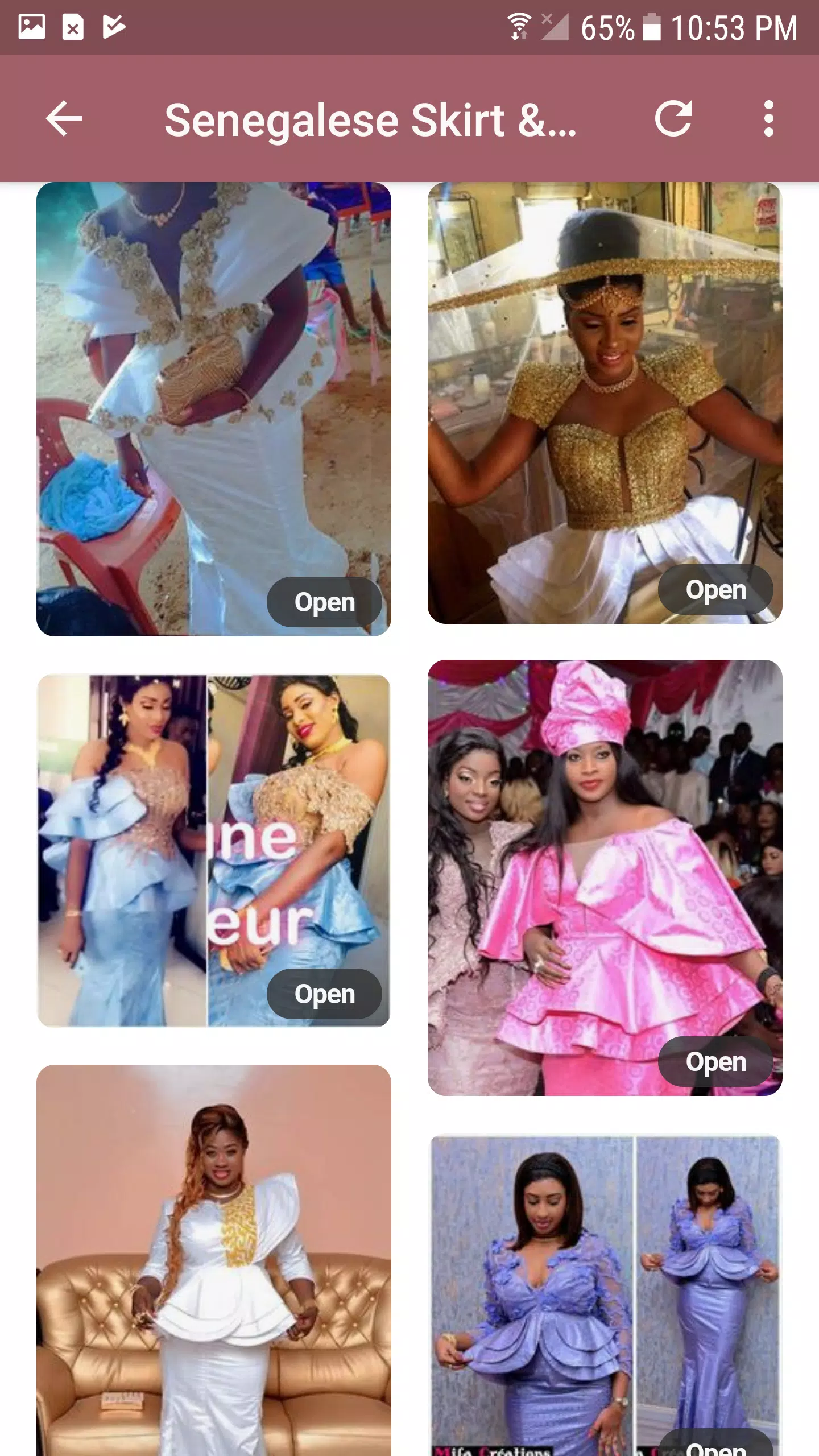 Senegalese skirt and blouse cheap styles