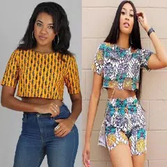 Ankara Crop Tops Style. APK 下載