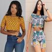 Ankara Crop Tops Style.
