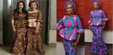 Hausa Skirt & Blouse Styles.
