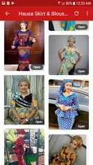 Baixar Hausa Skirt & Blouse Styles. APK