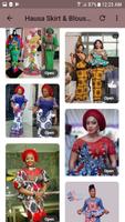 Hausa Skirt & Blouse Styles. Affiche