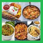 African Rice Dishes & Recipes. icône
