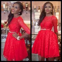 پوستر 9ja Lace Short Gown Styles.