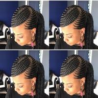 PonyTail Braid Hairstyle screenshot 1