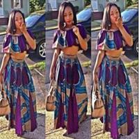 African Style Top & Long Skirt screenshot 3