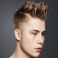 Male Spiky Hairstyle Affiche