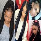 Coiffure Tresse أيقونة