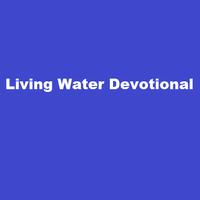 Living Water Devotional Poster