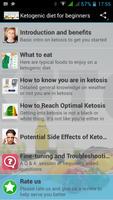 Keto Diet for Beginners تصوير الشاشة 3