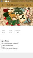 Christmas Cookie Recipes capture d'écran 3