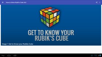 How to Solve Rubik's Cube 3x3 capture d'écran 1