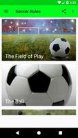 Soccer Rules poster