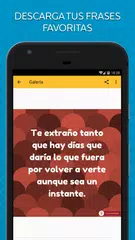 Frases de Te Extraño Mucho APK 下載