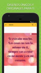 Frases de Te Extraño Mucho APK 下載