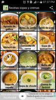 Recetas Sopas y Cremas poster