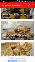 Recetas de Brownies poster