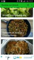 Recetas con Brócoli poster