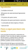 Recetas con Brócoli screenshot 1