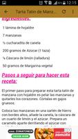 Recetas de Manzana تصوير الشاشة 1