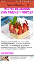 Postres con Fresas Ekran Görüntüsü 1