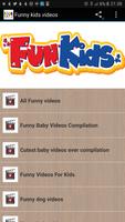 Funny kids videos poster