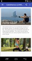 Calisthenics (LOWER BODY EXERCISES) poster