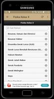 Materi dan Rumus Fisika SMA Le تصوير الشاشة 2